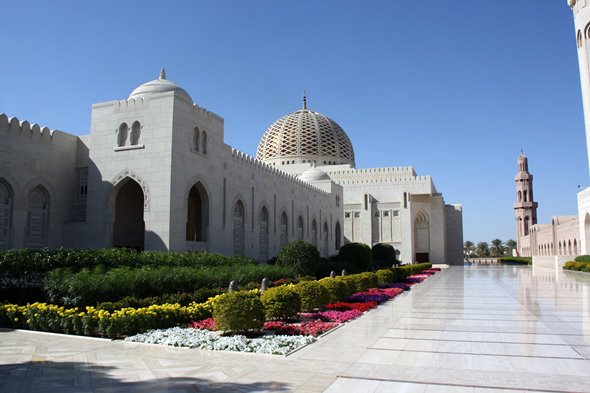 A popular tourist destination in Oman